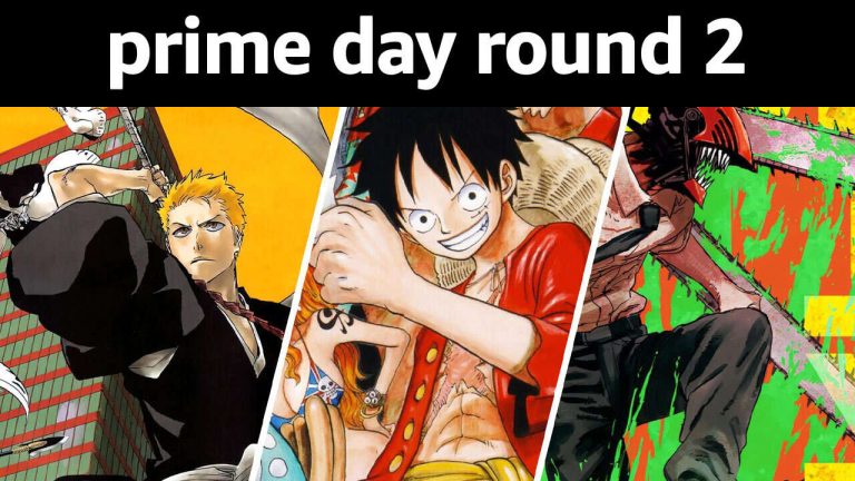 Manga And Anime Prime Day Spherical 2 Offers – Save Early, Save Huge