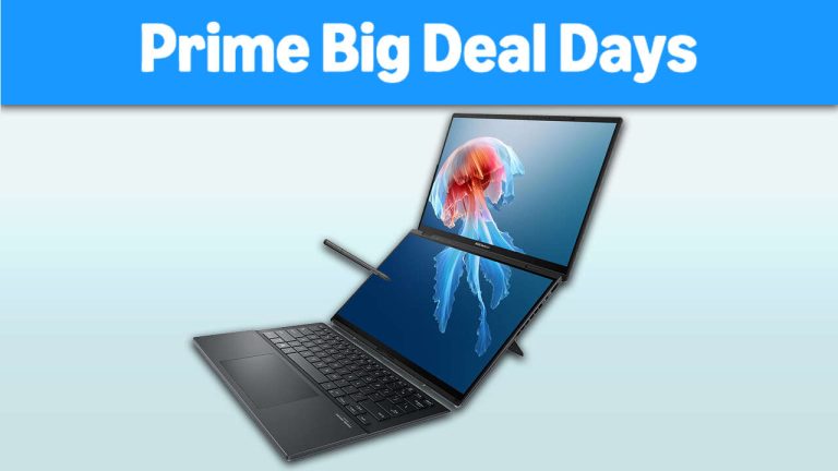 The Dual Screen Asus Zenbook Is On Sale For Amazon’s Big Deal Days Event