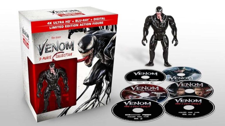 Preorder Venom 4K Collection With Limited-Edition Action Figure For $50 Off